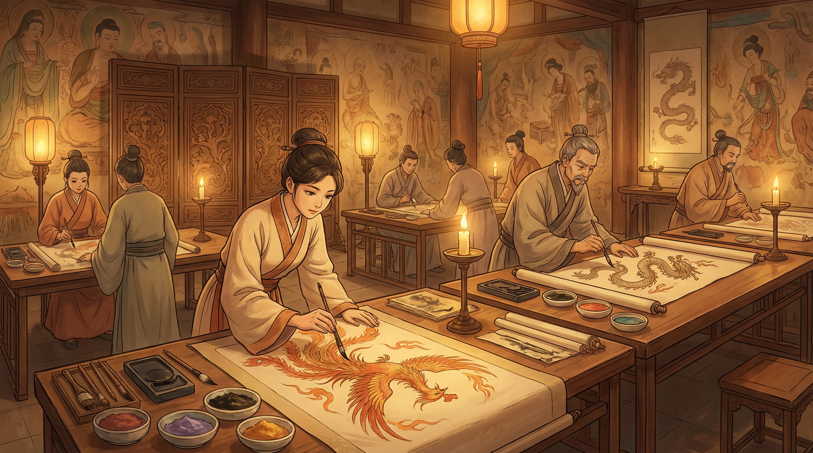 画师入驻 - 精品2卡3卡4卡 国风动漫画师